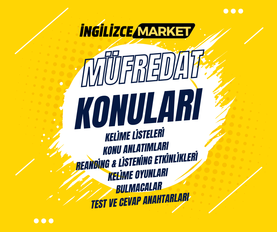 İngilizce PDF Ürünler Tümü 